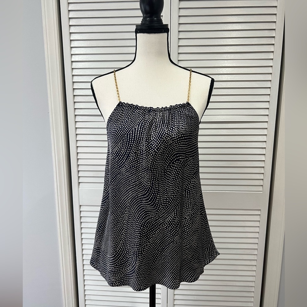 INC Gold Chain Tank Top NEW